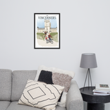 AFFICHE ENCADRÉE - LE CHATEAU
