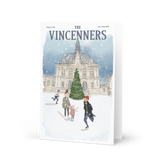 CARTE DE VOEUX - LA PATINOIRE