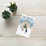 CARTE POSTALE - LA PATINOIRE