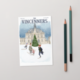 CARTE POSTALE - LA PATINOIRE